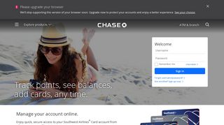 Southwest Account Manage | Credit Card | Chase.com