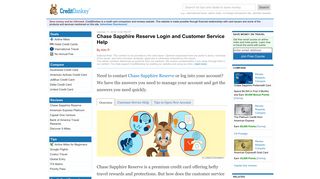 Chase Sapphire Reserve Login, Sign Up, and Customer Service Help