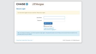 Secure Login | Chase Paymentech Solutions