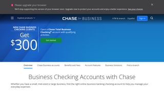 Business Checking Account l Chase for Business | Chase.com