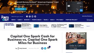 Capital One Spark Cash for Business vs. Capital One ... - The Points Guy