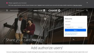 United Business Credit Card | chase.com
