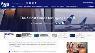The 6 Best Cards for Flying United - The Points Guy
