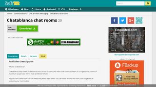 Chatablanca chat rooms 20 Free Download