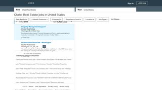 1 Chatel Real Estate Job | LinkedIn