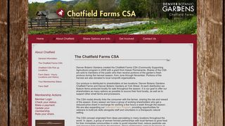 The Chatfield Farms CSA - The Chatfield CSA at Denver Botanic ...
