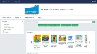 Chatham County Public Library System