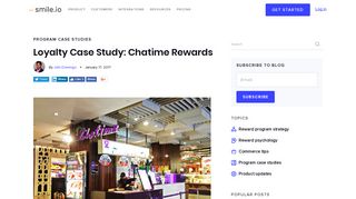 Loyalty Case Study: Chatime Rewards - Smile.io Blog