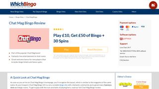 Chat Mag Bingo reviews, real player opinions and review ratings ...