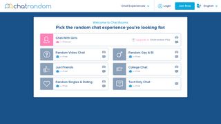 Free Webcam Chat - Chatrandom