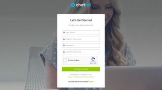 Chatroll — Sign Up