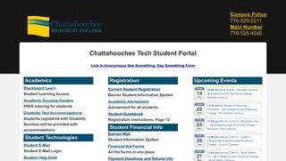 CTC Student Portal :: Home - Chattahoochee Technical College