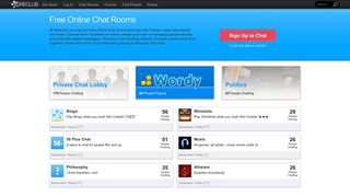 Wireclub: Free Online Chat Rooms
