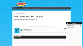 WELCOME TO CHATVILLE! – Fun Tower Radio