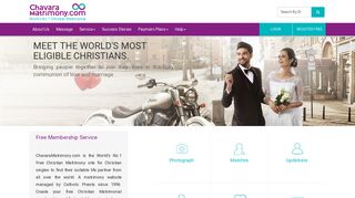 Free Christian Matrimony Membership - ChavaraMatrimony.com