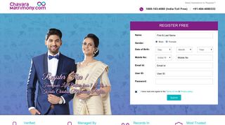 Create your Matrimonial Profile on Mobile Now – ChavaraMatrimony ...