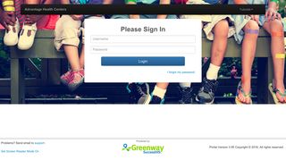 Login Page - Virtual CHC