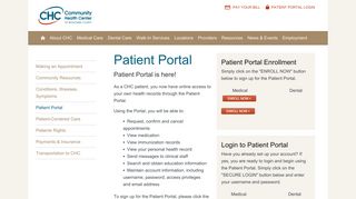 Patient Portal - Community Health Center of Snohomish County