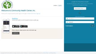 Login to the Patient Portal