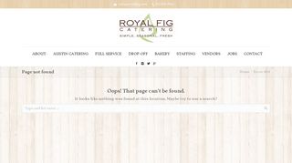 Www chcw com login - Royal Fig Catering