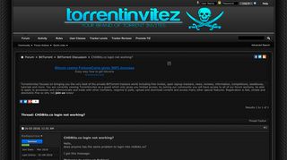 CHDBits.co login not working? - Torrentinvitez