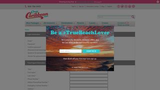 Travel Agent Register - Cheap Caribbean