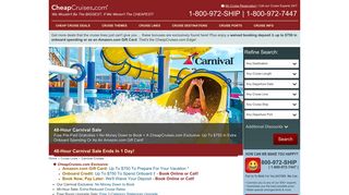 Carnival Cruises Deals and Booking by CheapCruises.com
