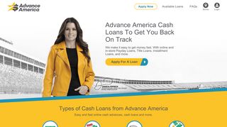 Advance America: Easy and fast online cash advances, cash loans