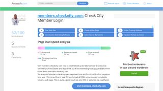 Access members.checkcity.com. Check City Member Login