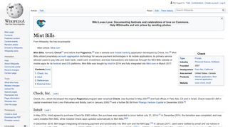 Mint Bills - Wikipedia