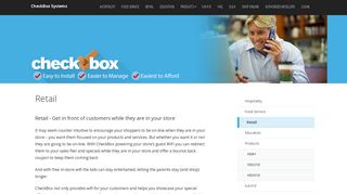 CheckBox Guest WiFi Solutions for Retail - CheckBox Systems