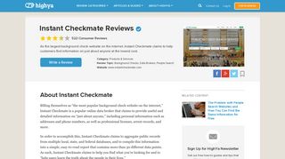 Instant Checkmate Reviews - Is it a Scam or Legit? - HighYa