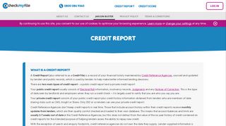 Credit Report - checkmyfile