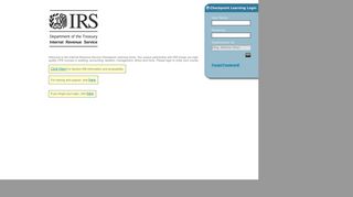 IRS Landing Page - Checkpoint Learning