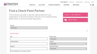 How to Buy Check Point Products - Partner Locator