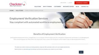 Employment Verification Services | Checkster