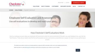 Employee Self Evaluation and Assessment | Checkster