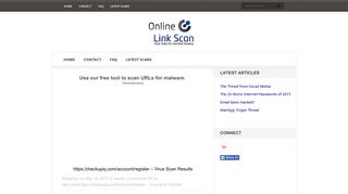 https:/checkupiq.com/account/register Virus Scan ... - OnlinelinkScan