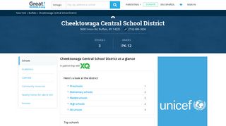 Cheektowaga Central School District School District in Buffalo, NY ...