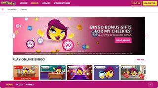 Online Bingo | Play Bingo Online | CheekyBingo.com