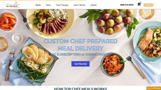 Prepared Meals | Fresh Healthy Prepared Home ... - Top Chef Meals