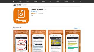 Chegg eReader on the App Store - iTunes - Apple
