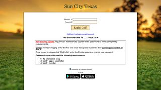 Sun City Texas - Chelsea - Login