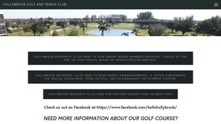 Hollybrook Golf and Tennis Club