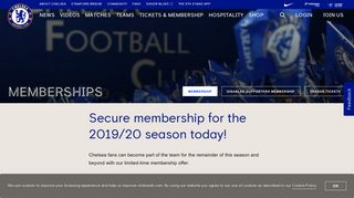 Memberships & Season Tickets - Chelsea FC