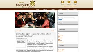 Chemeketa to require password for wireless ... - Chemeketa Blog