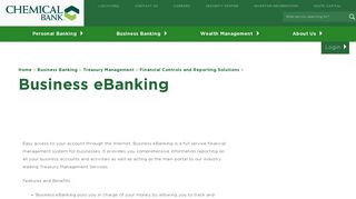 Business eBanking - Chemical Bank