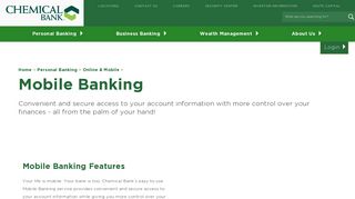 Mobile Banking: 24/7 Access to your account - Chemical Bank