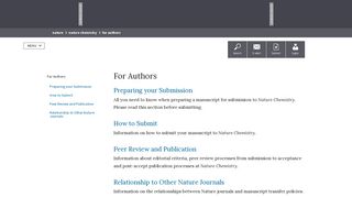 For Authors | Nature Chemistry