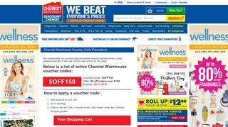 Sign up for hot offers and HUGE savings! - Chemist Warehouse